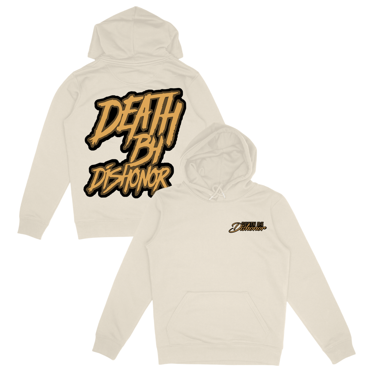 “Suede Mocha” Death B4 Dishonor hoodie
