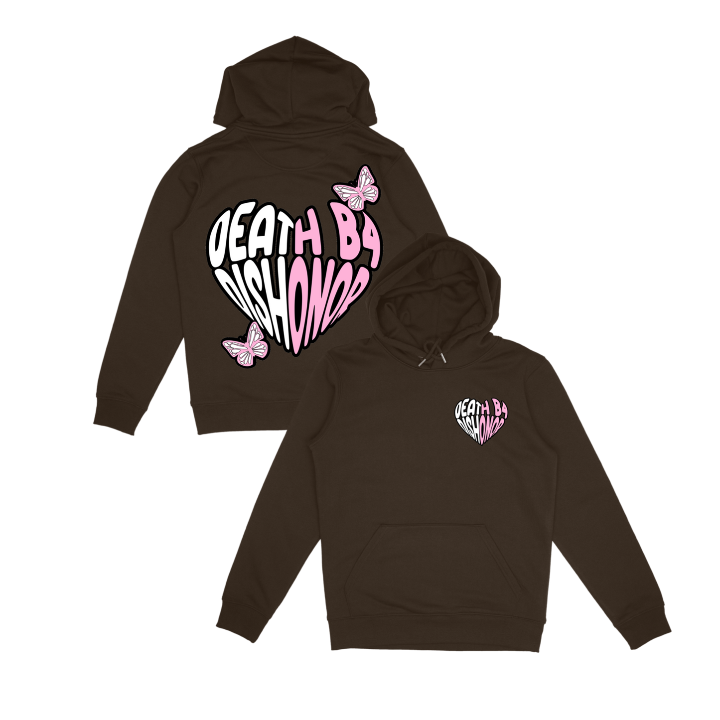 Pink Mocha Lovers Club Hoodie