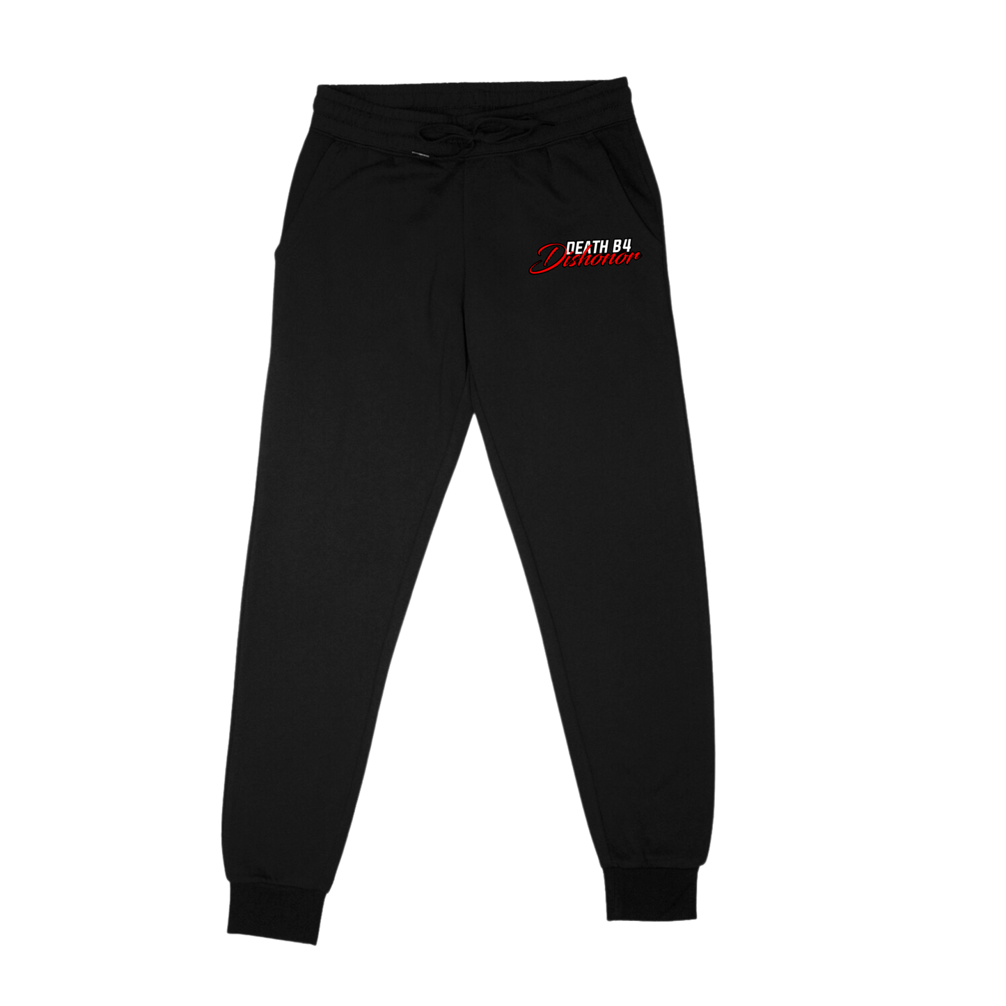 “CHERRY RED” DEATH B4 DISHONOR JOGGERS