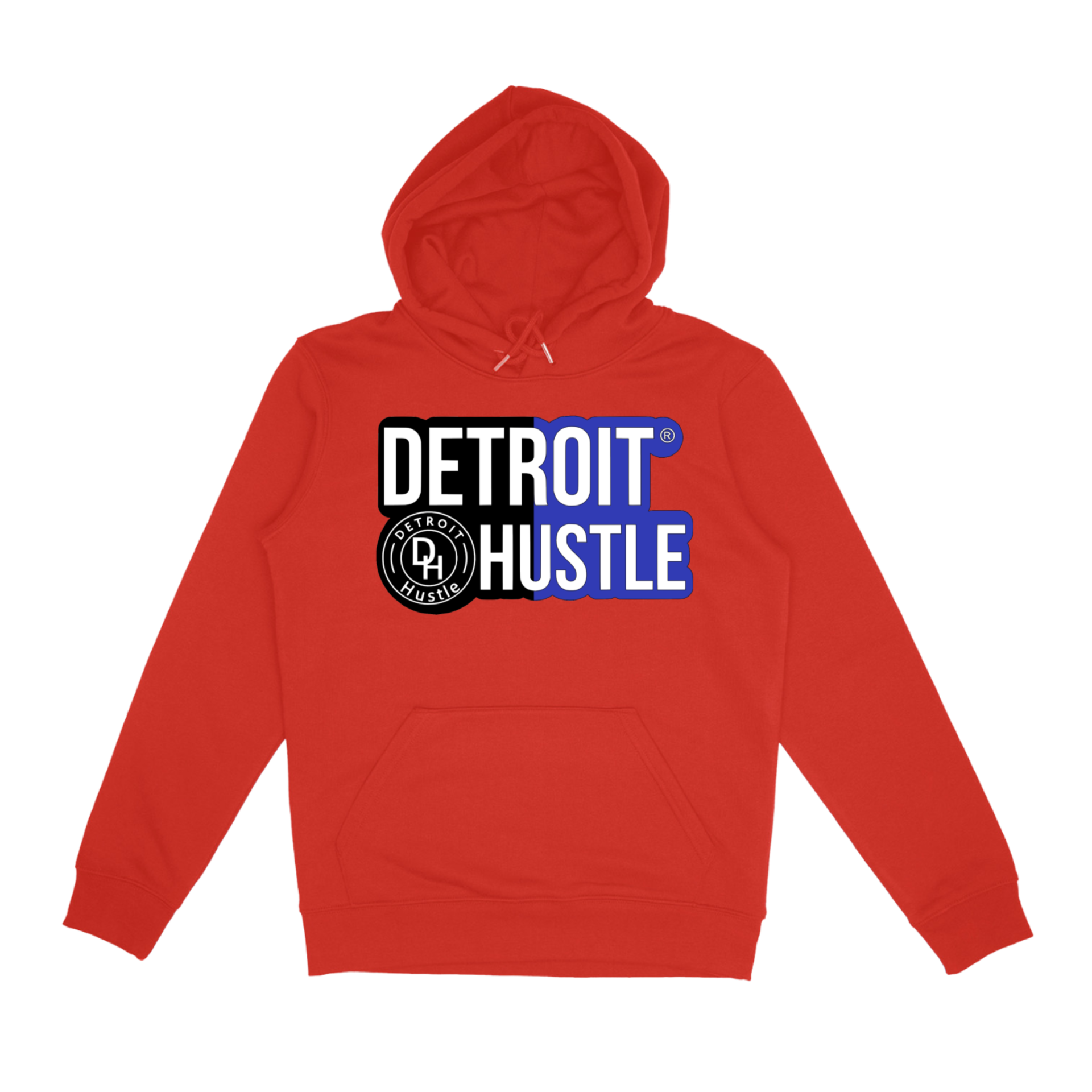 Detroit Bad Boys Pullover Hoodie - Black