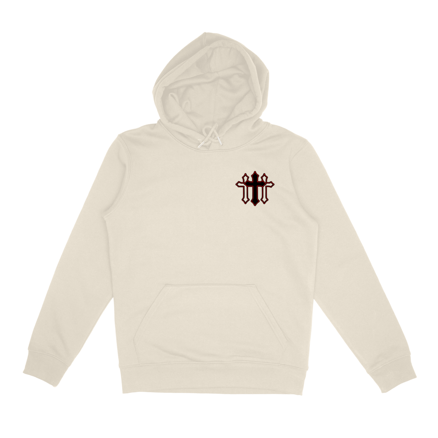 Bone “CROSS” DEATH B4 DISHONOR HOODIE