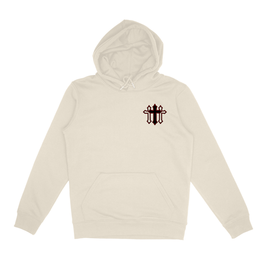 Bone “CROSS” DEATH B4 DISHONOR HOODIE