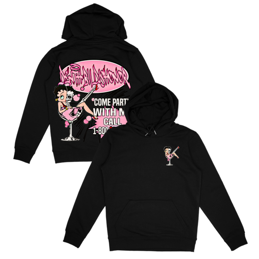 “BETTY BONE” Death B4 Dishonor hoodie