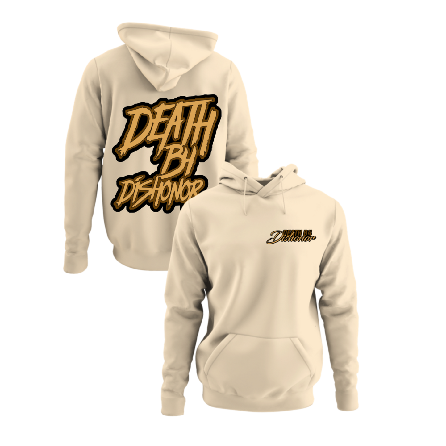 “Suede Mocha” Death B4 Dishonor hoodie