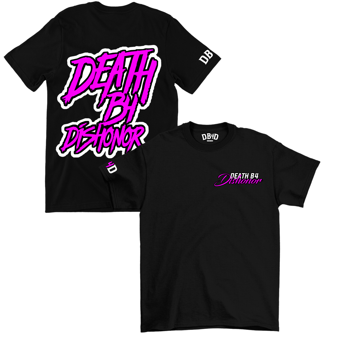 “Playboy Pink” DEATH B4 DISHONOR T-SHIRT